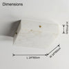 WOMO Alabaster Square Ceiling Light-WM1136 thumbnail