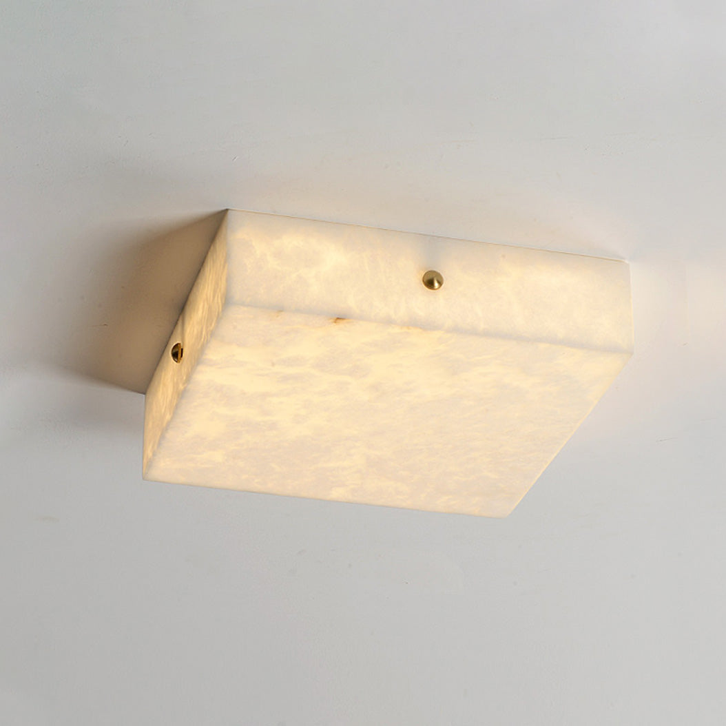 WOMO Alabaster Square Ceiling Light-WM1136