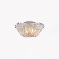 WOMO Bowl Fringe Flush Mount Ceiling Light-WM1137