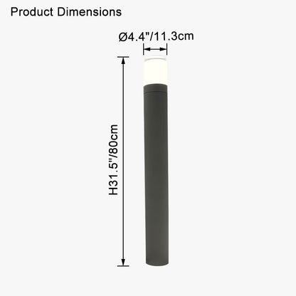 WOMO Pathway Bollard Light-WM9114