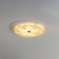 WOMO Round Alabaster Ceiling Light-WM1140