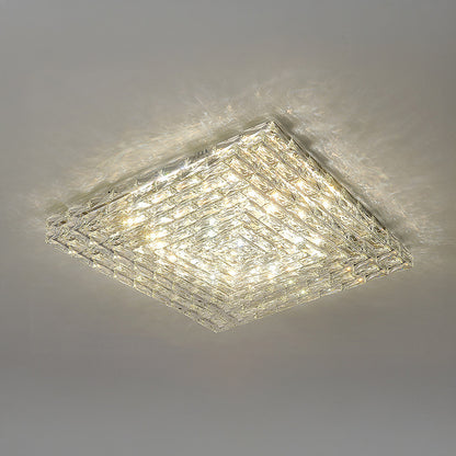 WOMO Square Crystal Ceiling Light-WM1141