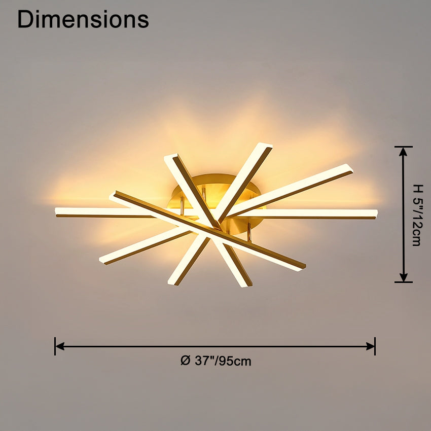 WOMO Multi Light Stick Ceiling Light-WM1142