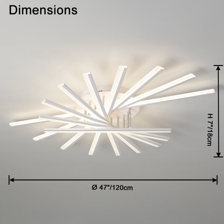 WOMO Multi Light Stick Ceiling Light-WM1142