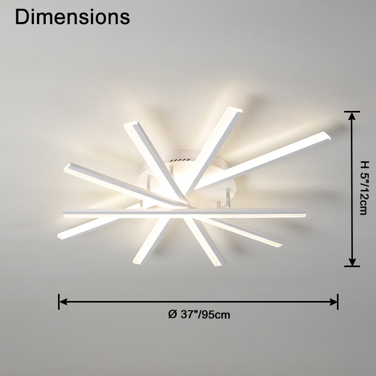 WOMO Multi Light Stick Ceiling Light-WM1142