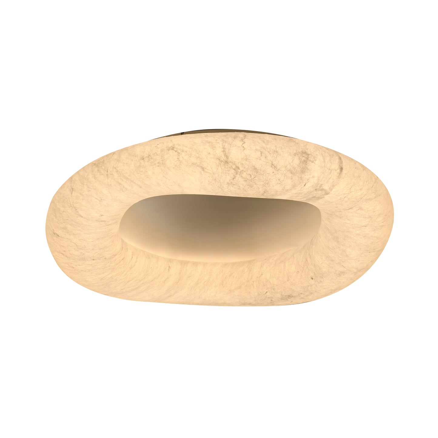 WOMO Japandi Silk Flush Mount Ceiling Light-WM1144