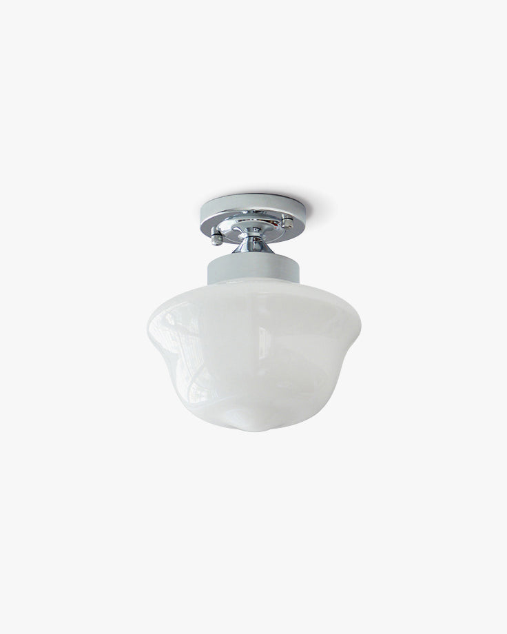 WOMO Schoolhouse Glass Ceiling Light-WM1147