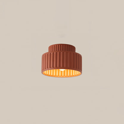 WOMO Japandi Drum Ceiling Light-WM1148