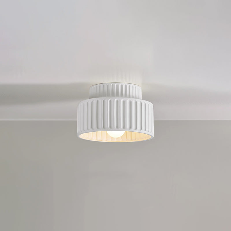 WOMO Japandi Drum Ceiling Light-WM1148