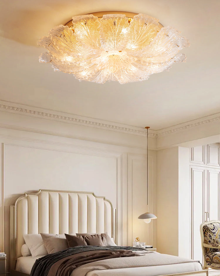 WOMO Glass Flower Ceiling Light-WM1151