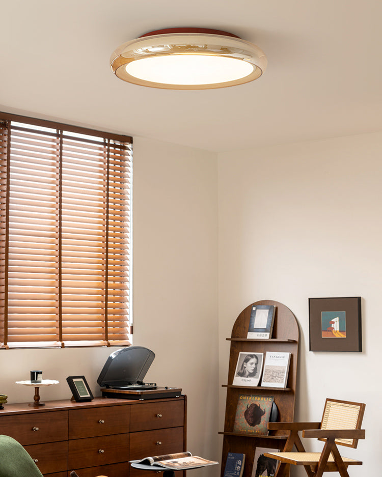 WOMO Amber Round Ceiling Light-WM1155