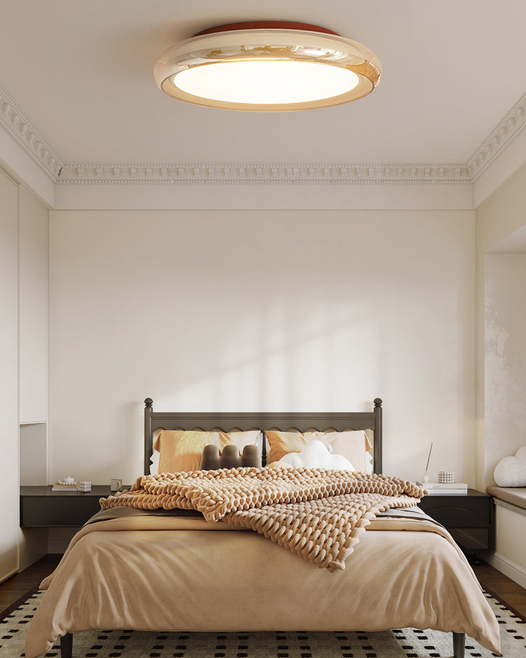 WOMO Amber Round Ceiling Light-WM1155