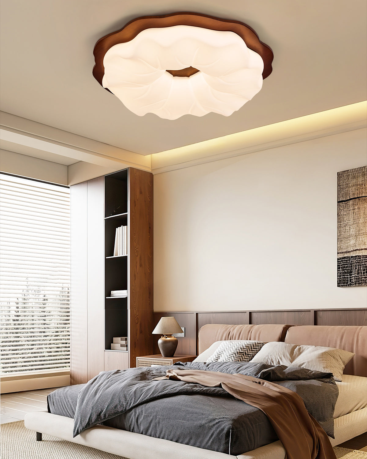 WOMO Flower Flush Mount Ceiling Light-WM1157