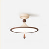 WOMO Wind Chime Disc Semi Flush Ceiling Light-WM1159 thumbnail