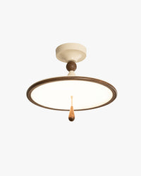 WOMO Wind Chime Disc Semi Flush Ceiling Light-WM1159