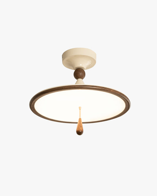 WOMO Wind Chime Disc Semi Flush Ceiling Light-WM1159