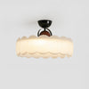 WOMO Textured Round Semi Flush Ceiling Light-WM1161 thumbnail