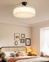 WOMO Textured Round Semi Flush Ceiling Light-WM1161 thumbnail