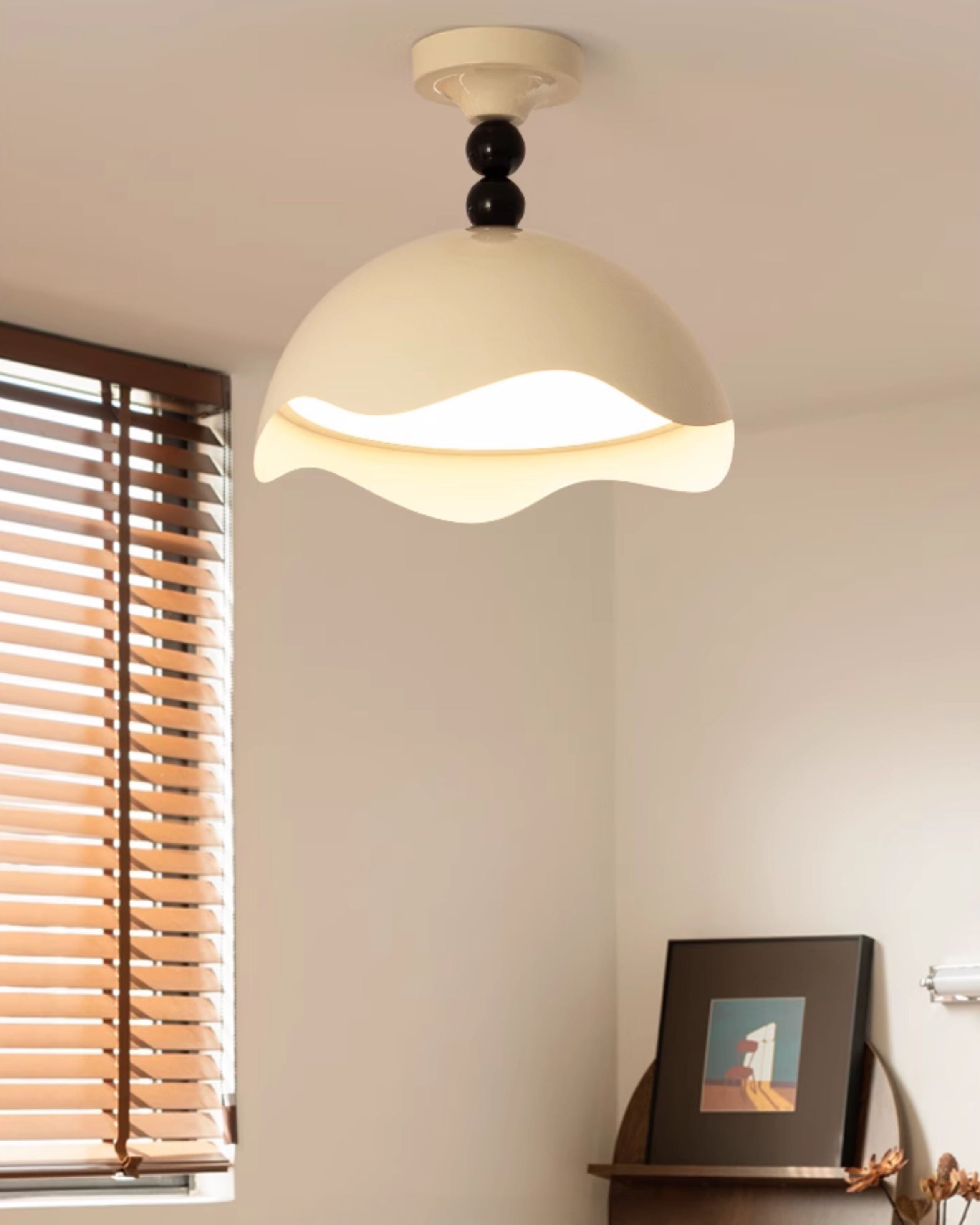 WOMO Egg Shell Dome Ceiling Light-WM1163