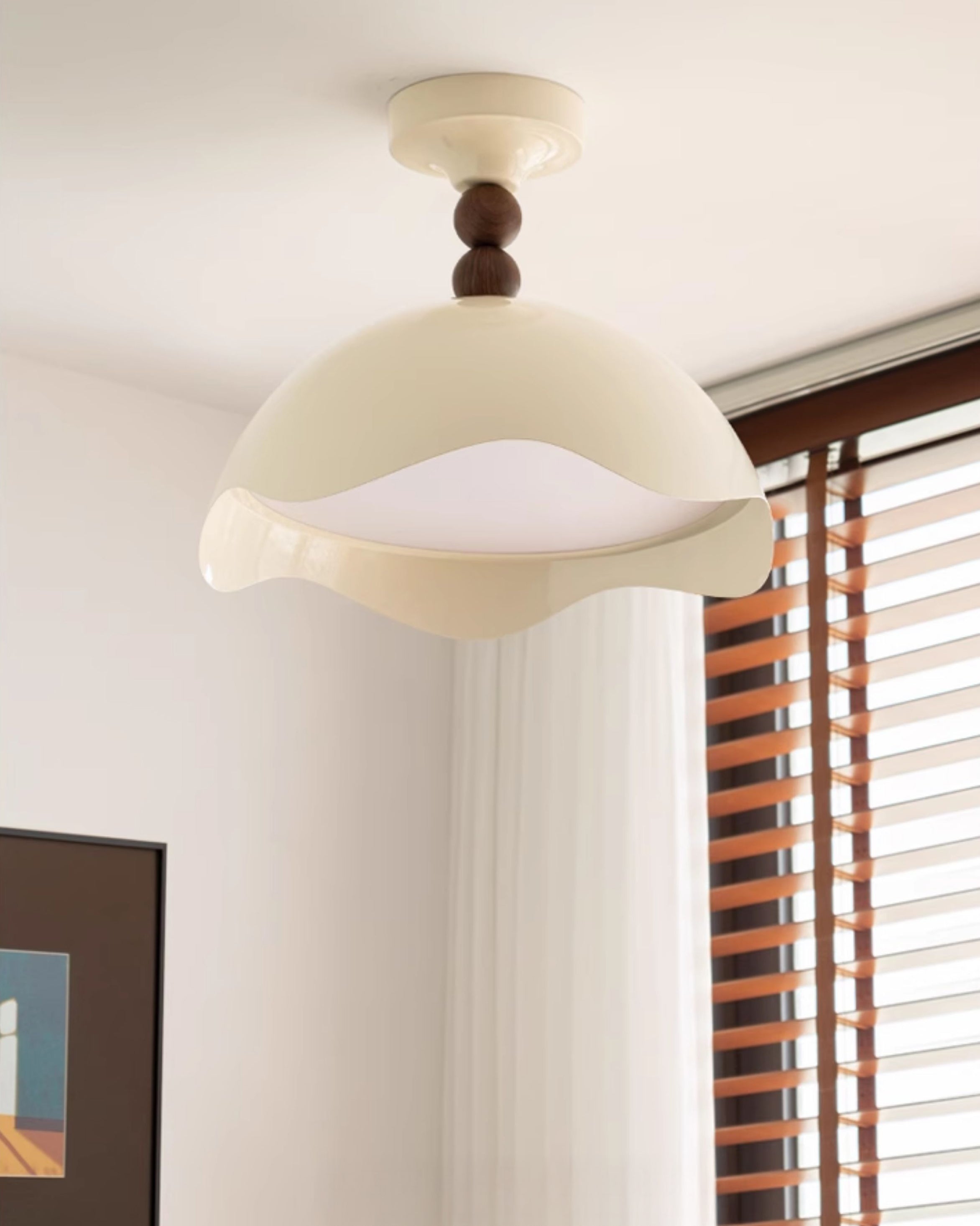 WOMO Egg Shell Dome Ceiling Light-WM1163