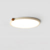 WOMO Beige Flat Round Flush Mount Ceiling Light-WM1162 thumbnail