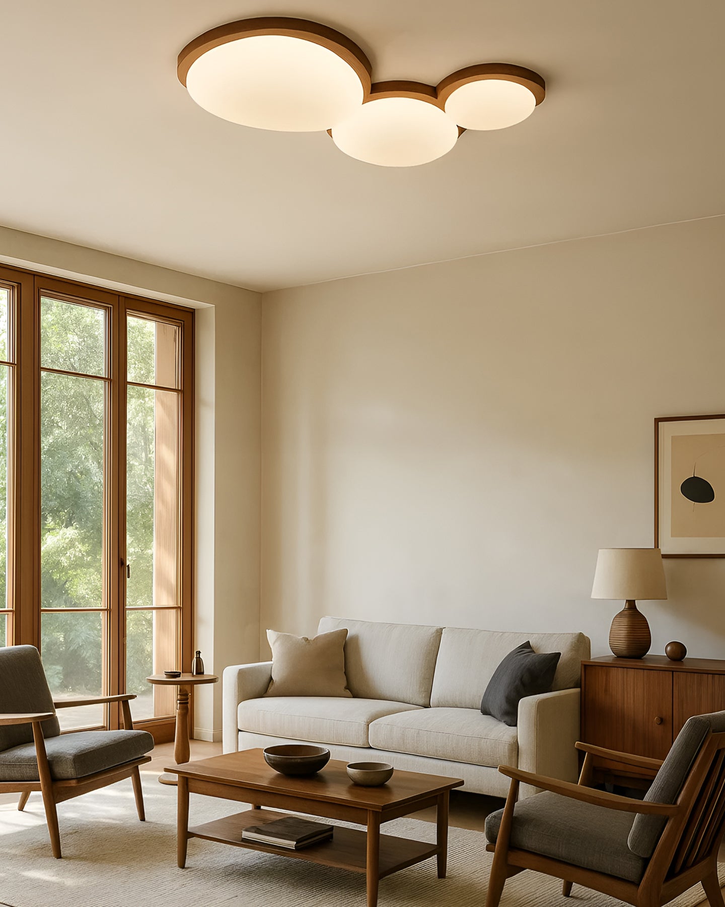 WOMO Cloud Flush Mount Ceiling Light-WM1165