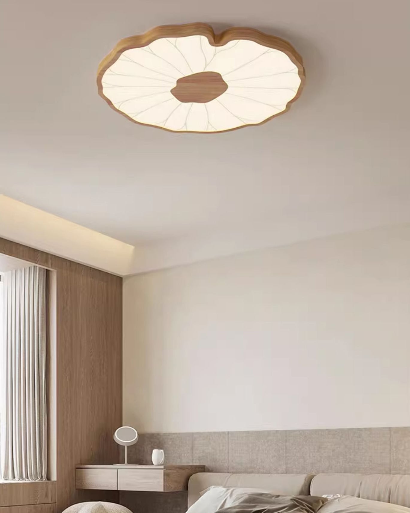 WOMO Lotus Leaf Flush Mount Ceiling Light-WM1168