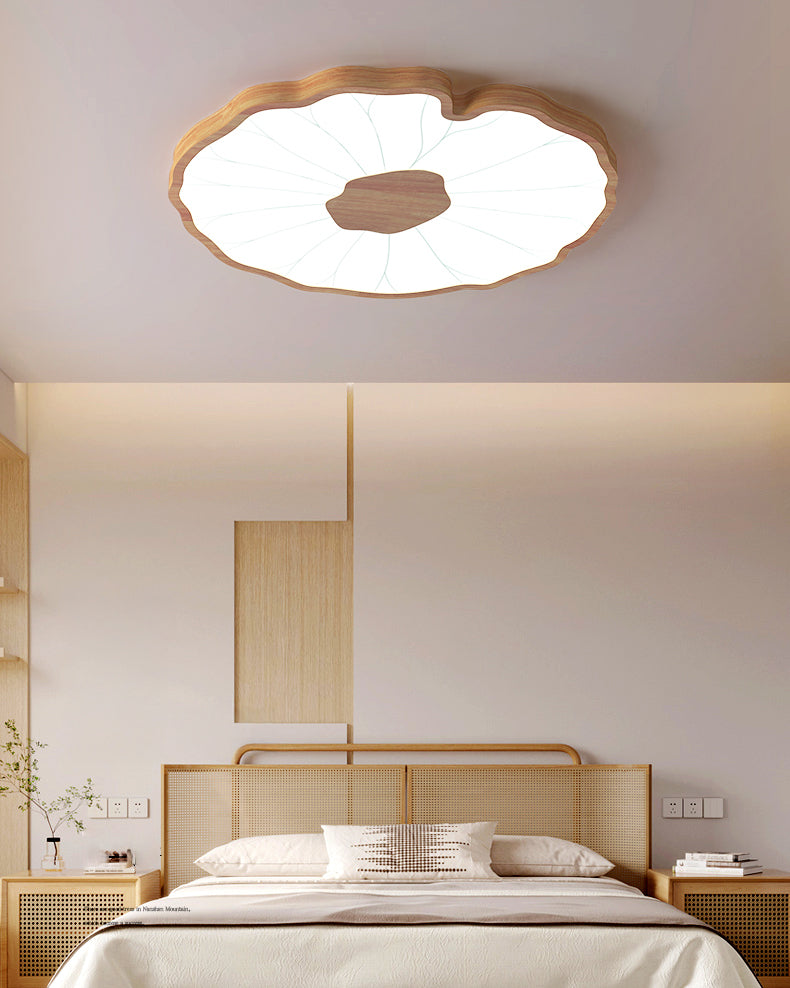WOMO Lotus Leaf Flush Mount Ceiling Light-WM1168