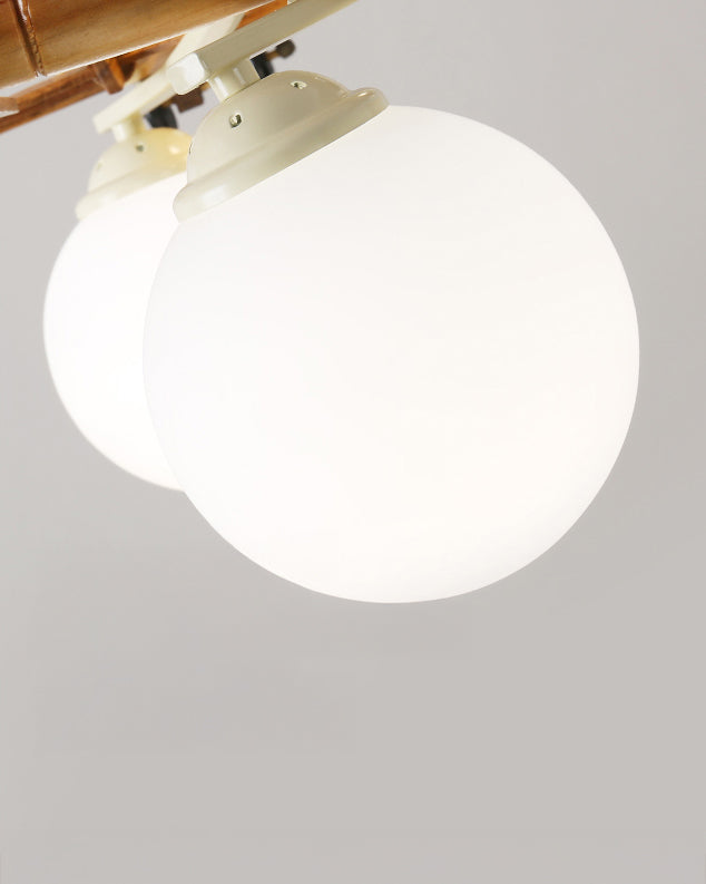 WOMO Wood Airplane Children Ceiling Light-WM1171