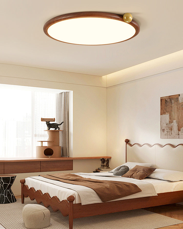 WOMO Round Flat Flush Mount Ceiling Light-WM1172