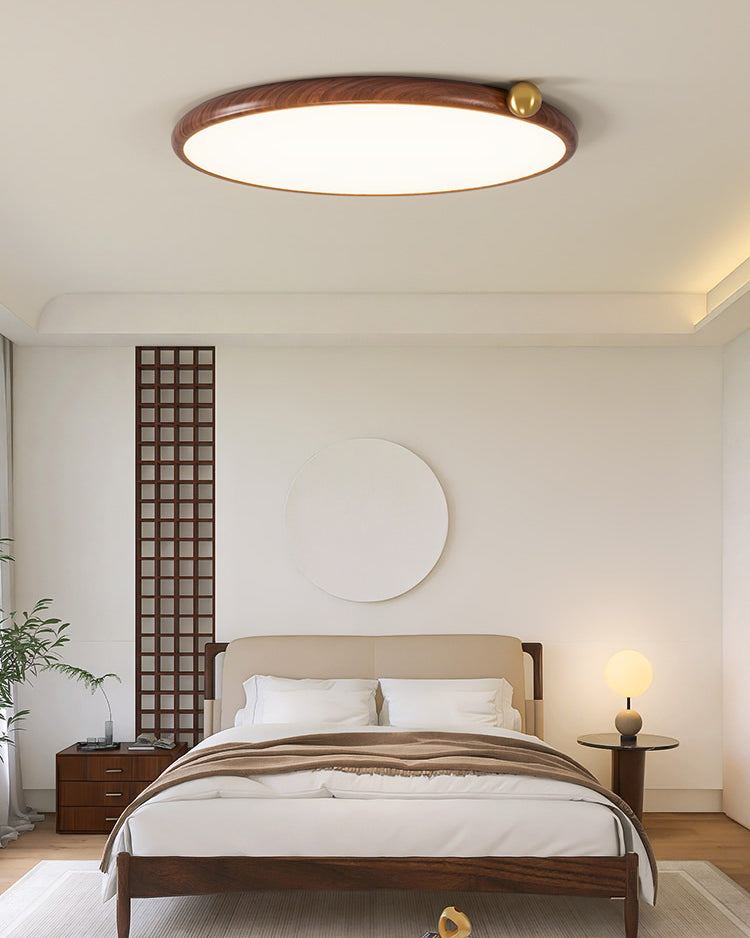 WOMO Round Flat Flush Mount Ceiling Light-WM1172