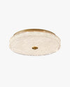 WOMO Textured Glass Round Flush Mount Ceiling Light-WM1177 thumbnail