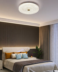 WOMO Textured Glass Round Ceiling Light-WM1179