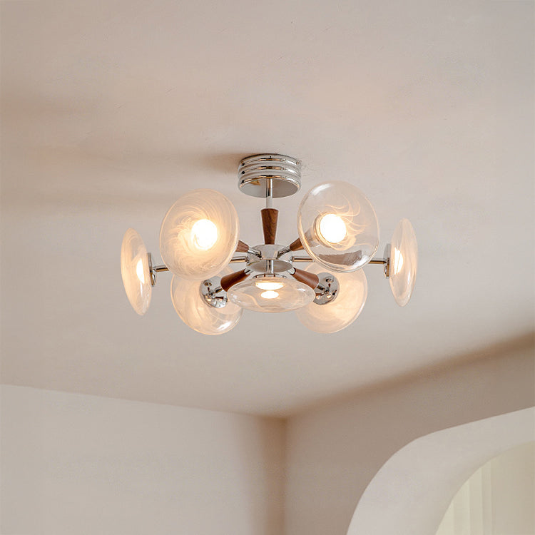 WOMO Sputnik Glass Ceiling Light-WM1181