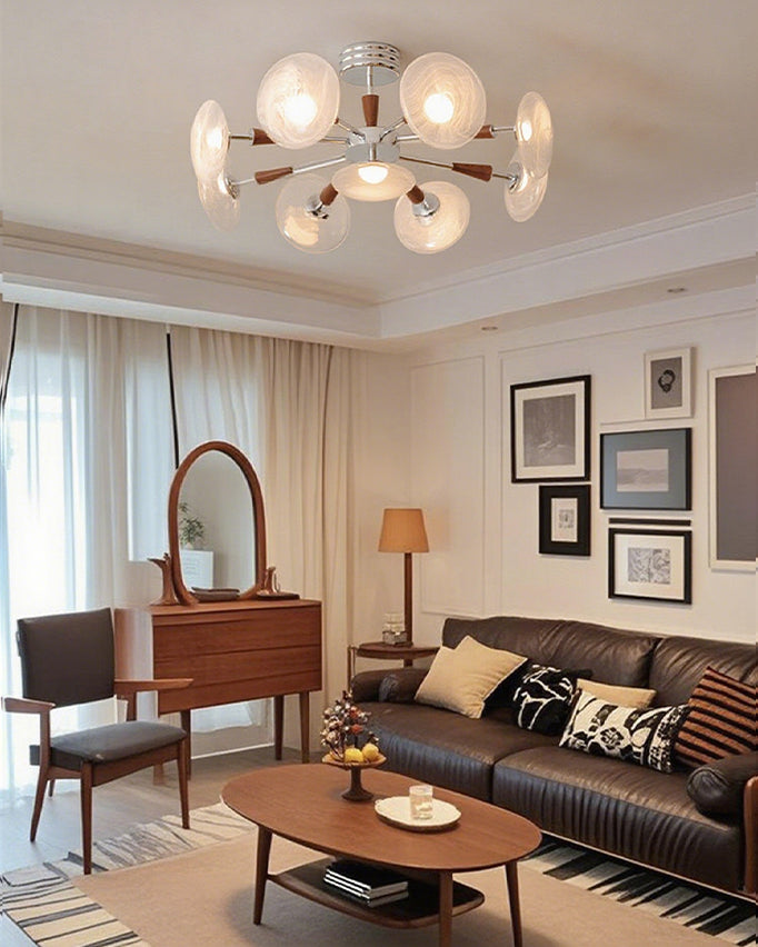 WOMO Sputnik Glass Ceiling Light-WM1181