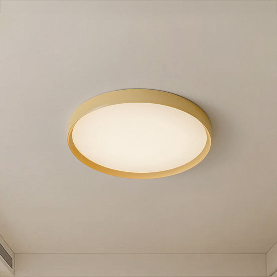 WOMO Flat Round Flush Mount Ceiling Light-WM1184
