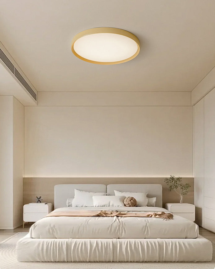 WOMO Flat Round Flush Mount Ceiling Light-WM1184