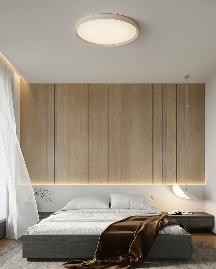 WOMO Flat Round Flush Mount Ceiling Light-WM1184