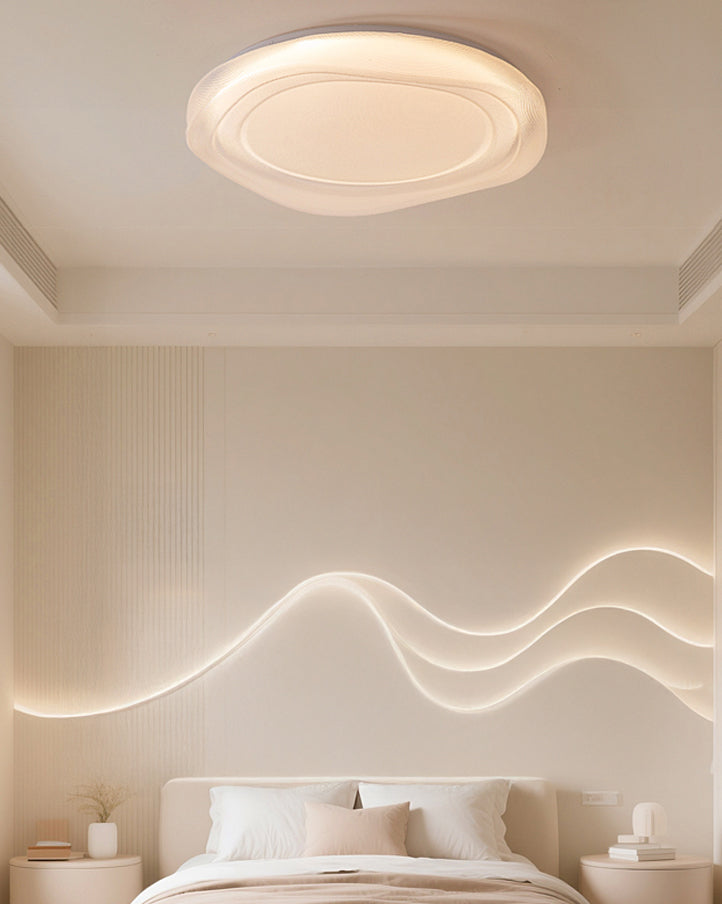 WOMO Round Wavy Ceiling Light-WM1187