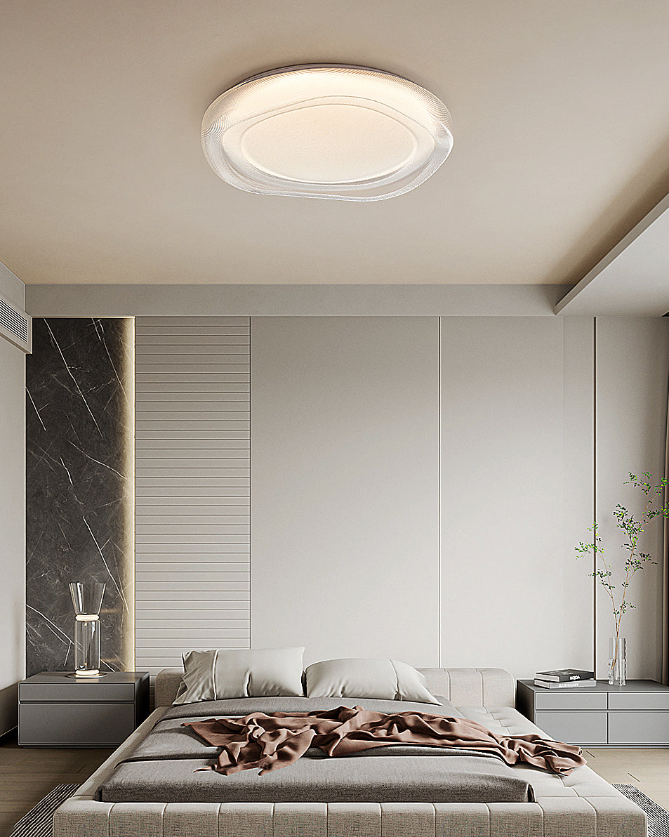 WOMO Round Wavy Ceiling Light-WM1187