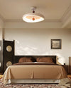 WOMO Round White Semi Flush Mount Ceiling Light-WM1188 thumbnail