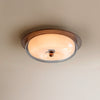 WOMO Round Glass Flush Mount Ceiling Light-WM1189 thumbnail