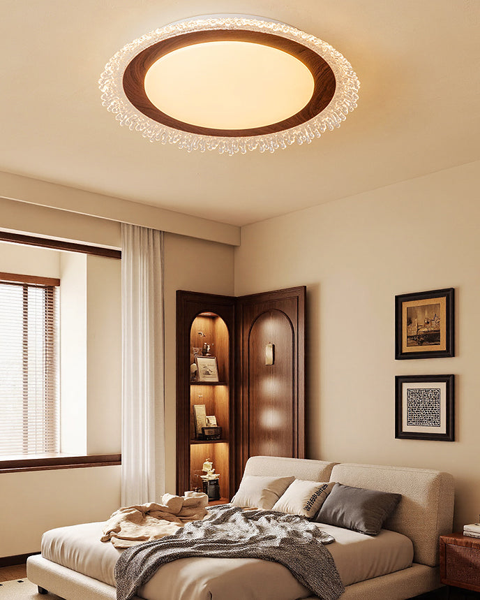WOMO Round Macrame Ceiling Light-WM1194