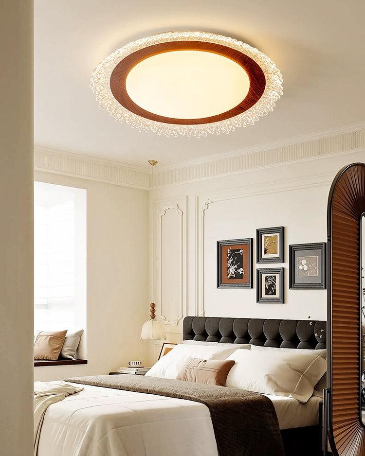 WOMO Round Macrame Ceiling Light-WM1194