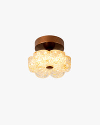 WOMO Flower Hallway Semi Flush Mount Ceiling Light-WM1196