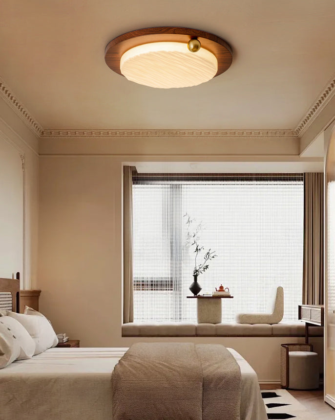 WOMO Round Flush Mount Ceiling Light-WM1198