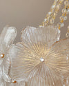 WOMO French Flower Glass Chandelier-WM2377 thumbnail