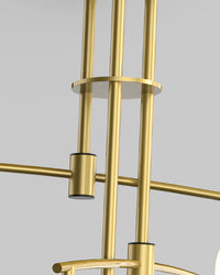 WOMO Branching Frosted Glass Bubble Chandelier-WM2295a
