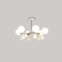 WOMO Space Age Glass Globe Chandelier-WM2290