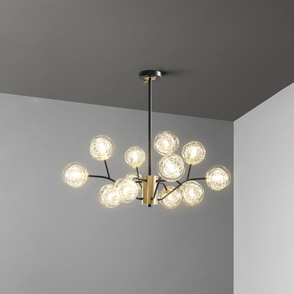 WOMO Branching Glass Bubble Chandelier-WM2328